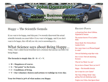 Tablet Screenshot of johndomzalski.com